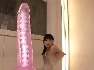 Impressive toy porn with hairy Asian milf Satomi..